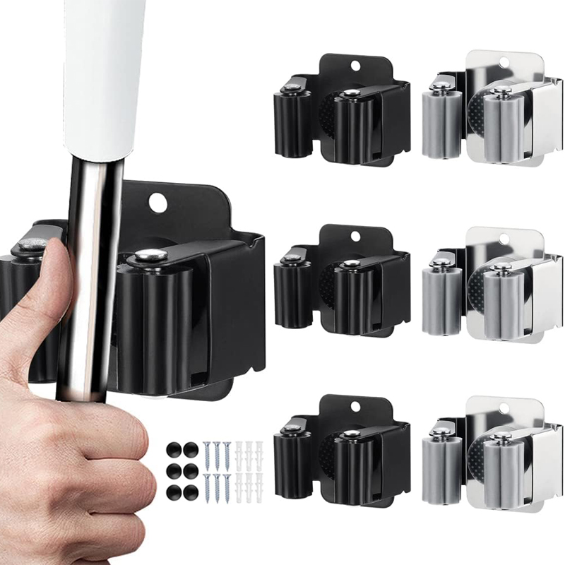 Gardening Tools Screwfix - حامل ممسحة من الفولاذ المقاوم للصدأ،
