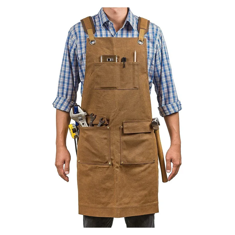 Gardening Tools Logo - سميكة قماش المئزر زيت مقاوم للماء