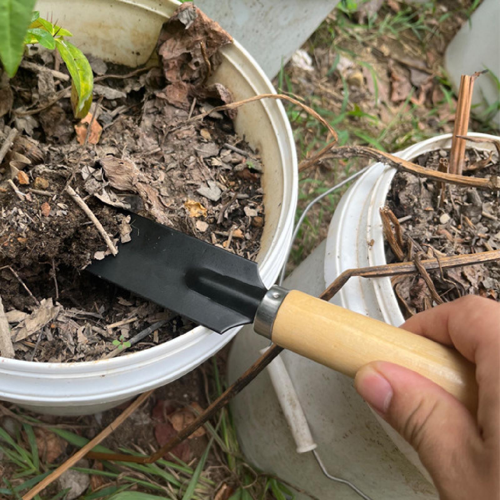 Gardening Tools Shovel - أداة حفر بأسمائها الحقيقية الصغيرة، مقبض