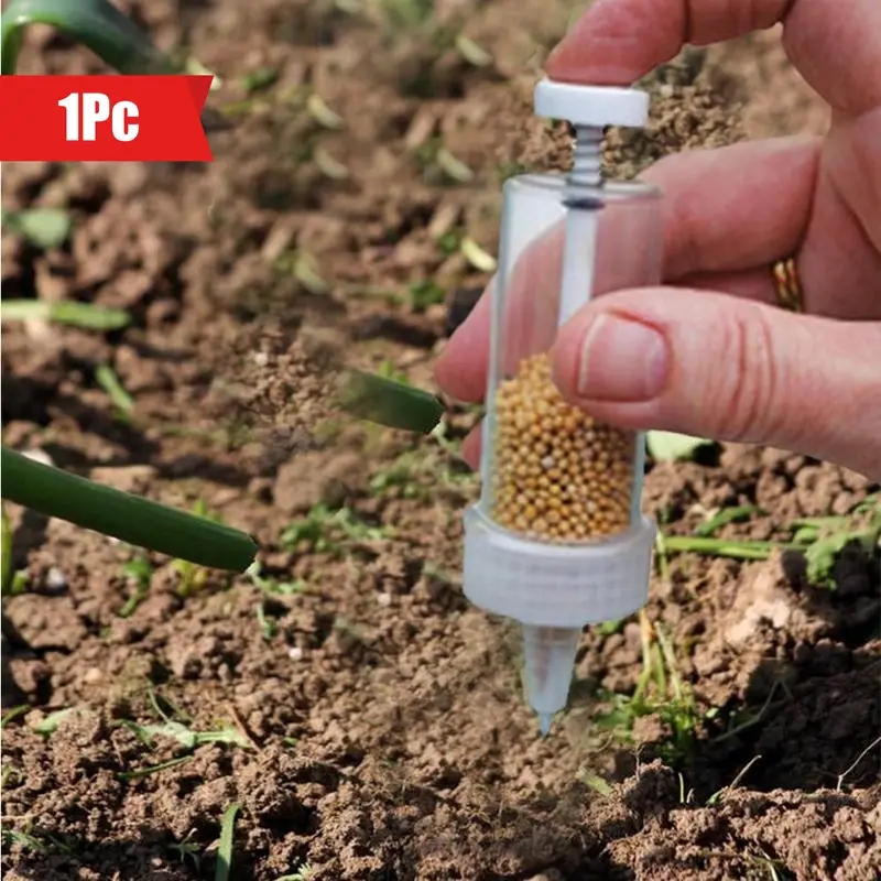 Essential Gardening Tools - 1 قطعة موزع البذور المحمولة ،