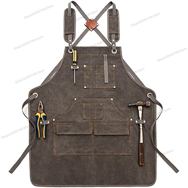 مريلة قماشية سميكة بشعار مخصص  - مراجعة Gardening Tools Logo وسعره