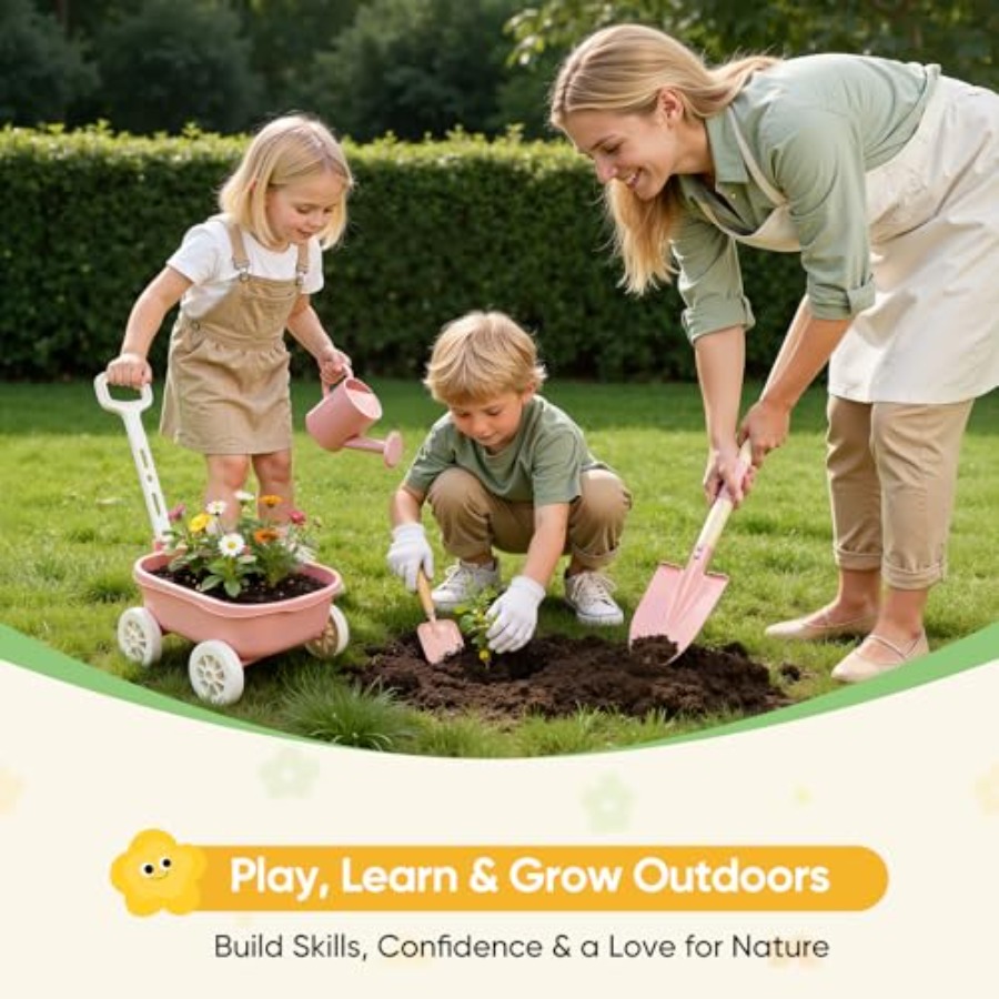 مجموعة أدوات الحدائق مع عربة ي - مراجعة Gardening Tools In Japan وسعره