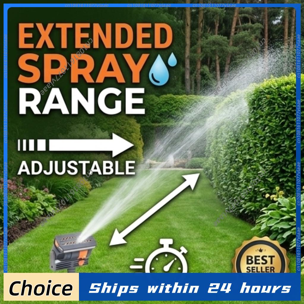 رشاش مياه أوتوماتيكي متذبذب لس - مراجعة Gardening Tools Water وسعره