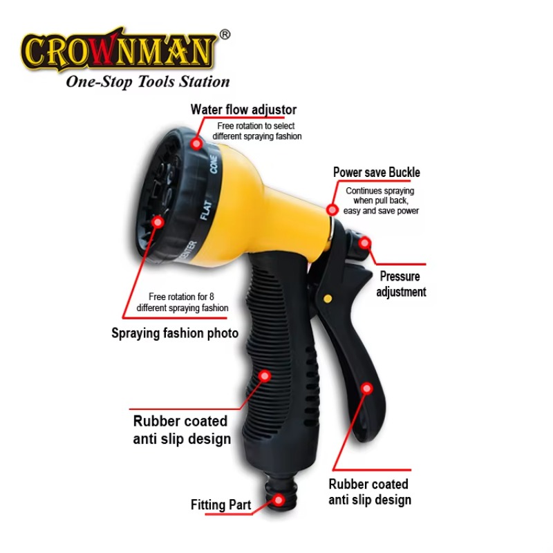 أدوات حدائق عالية الجودة، فوهة - مراجعة Gardening Tools Water وسعره