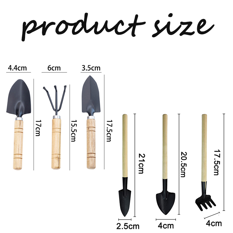 طقم أدوات حدائق صغيرة من 3 قطع - مراجعة Gardening Tools Shovel وسعره