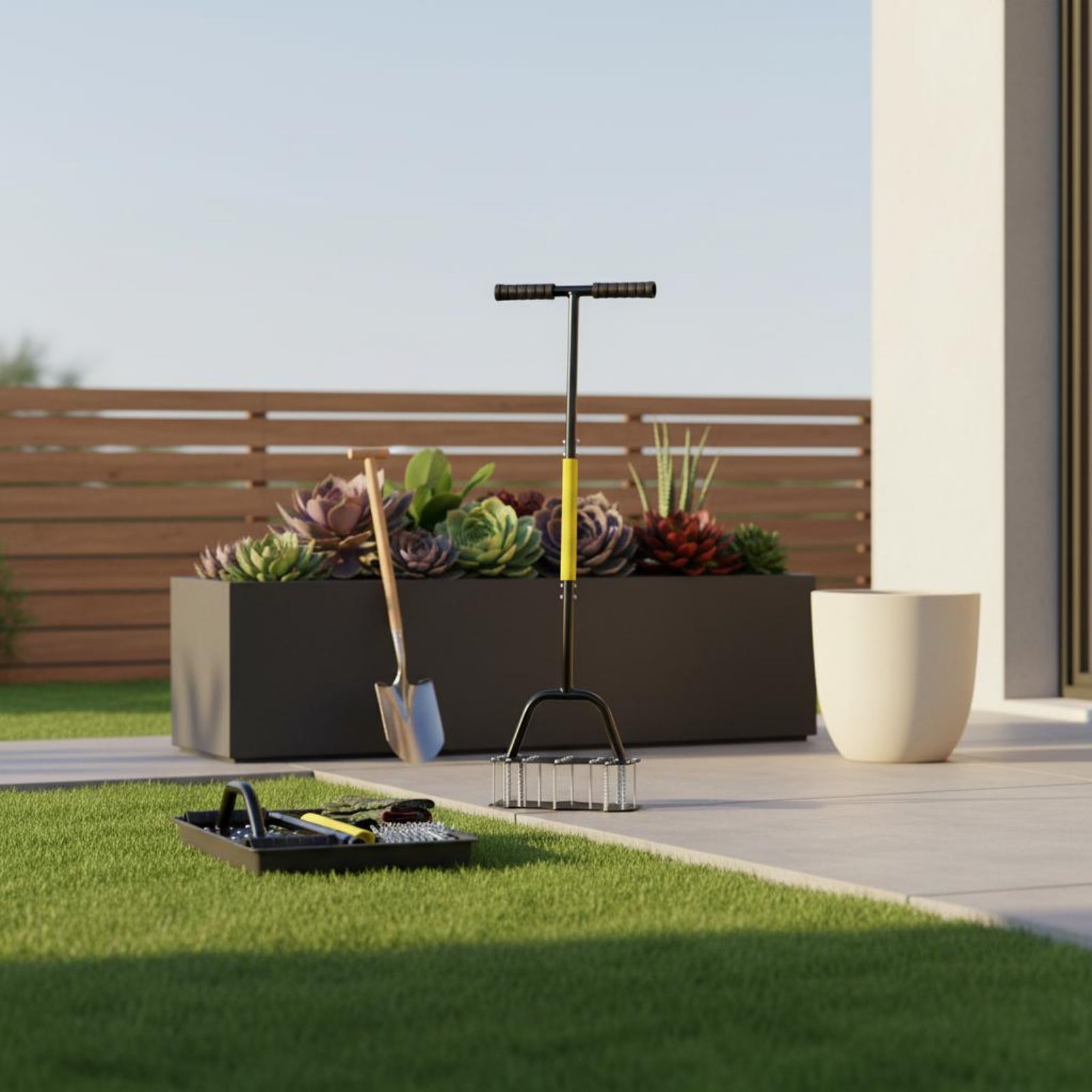 أداة تحديد حواف العشب اليدوية  - مراجعة Gardening Tools And Uses وسعره