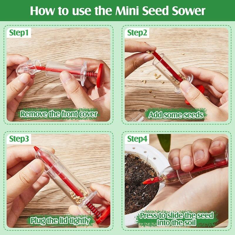 موزع بذور يدوي للزراعة الدقيقة - مراجعة Gardening Tools And Uses وسعره