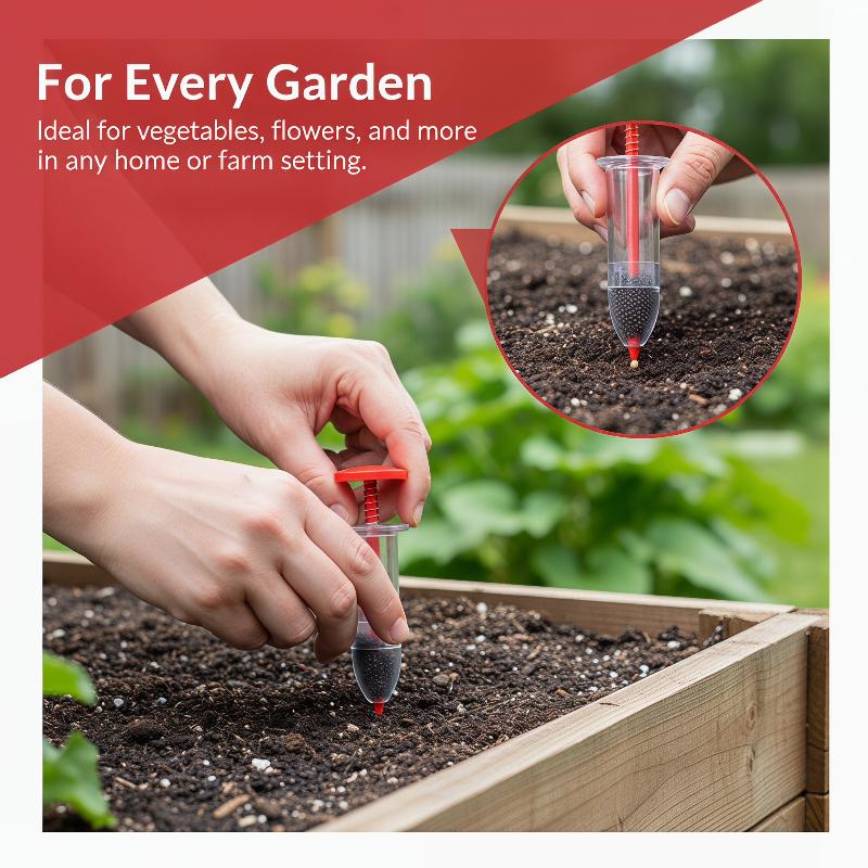 موزع بذور يدوي للزراعة الدقيقة - مراجعة Gardening Tools And Uses وسعره