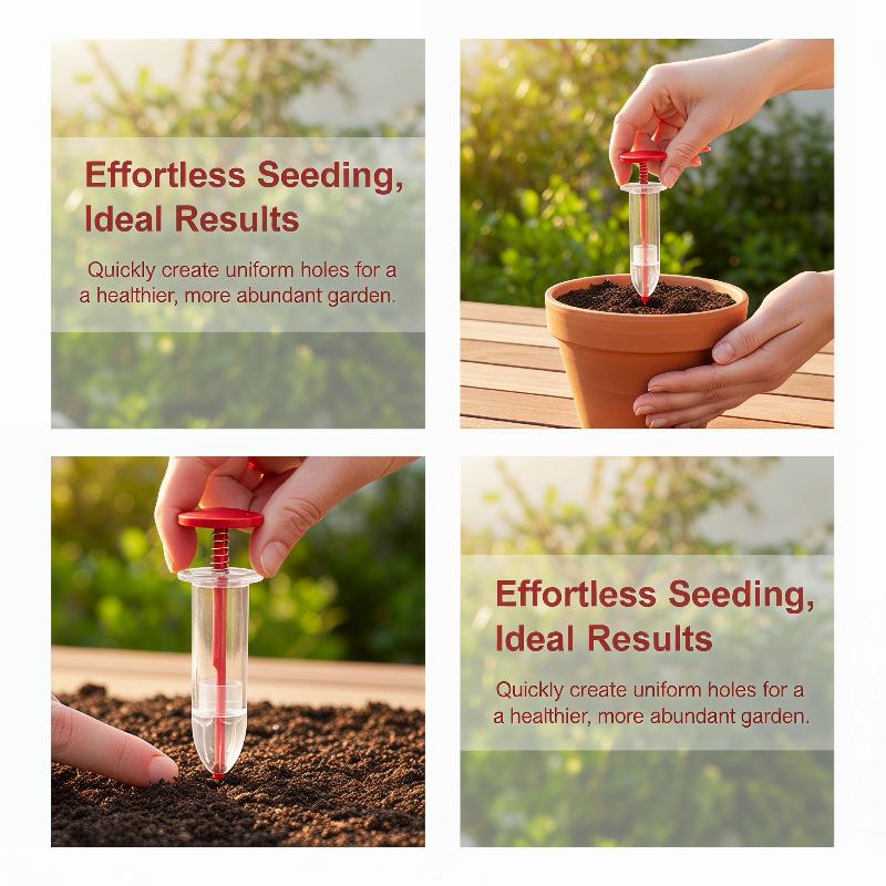 موزع بذور يدوي للزراعة الدقيقة - مراجعة Gardening Tools And Uses وسعره