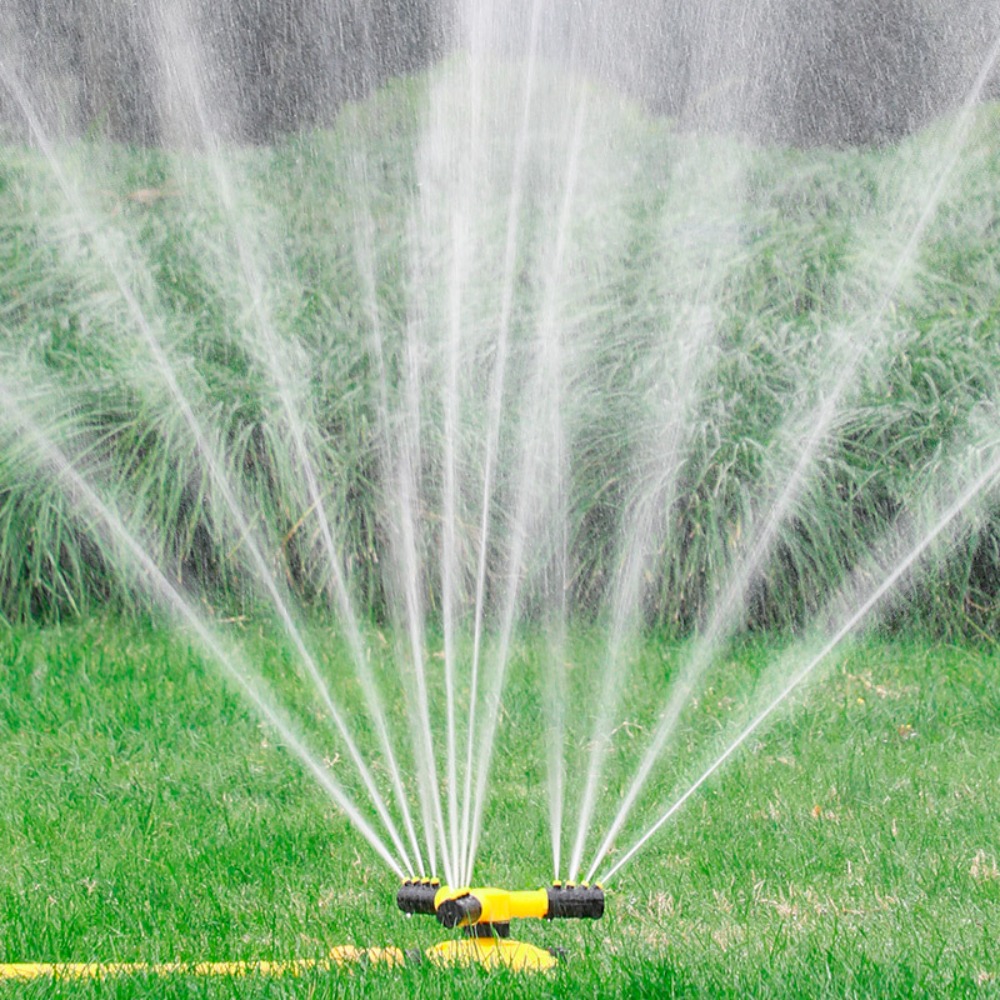 رشاش مياه دوار أوتوماتيكي 360  - مراجعة Gardening Tools Water وسعره