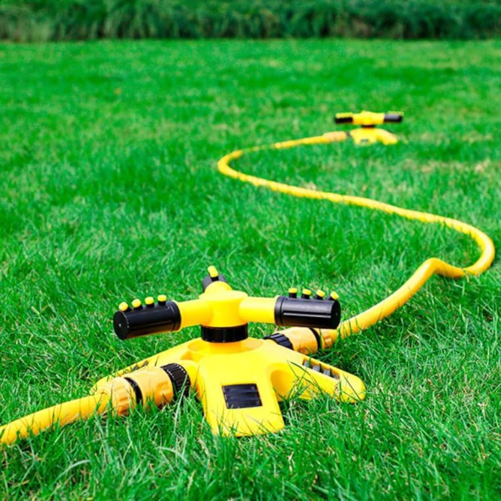 رشاش مياه دوار أوتوماتيكي 360  - مراجعة Gardening Tools Water وسعره