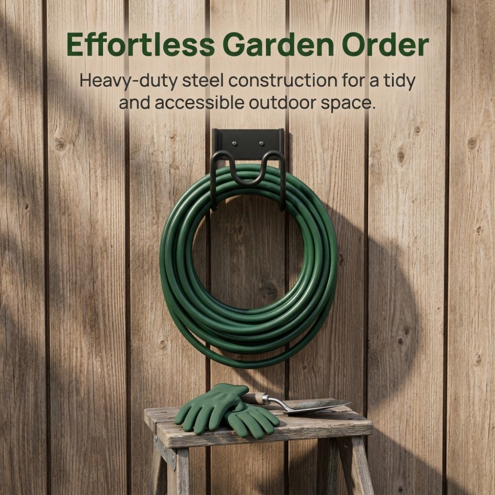 حامل أدوات مقاوم للصدأ، حامل خ - مراجعة Gardena Hose Flex وسعره
