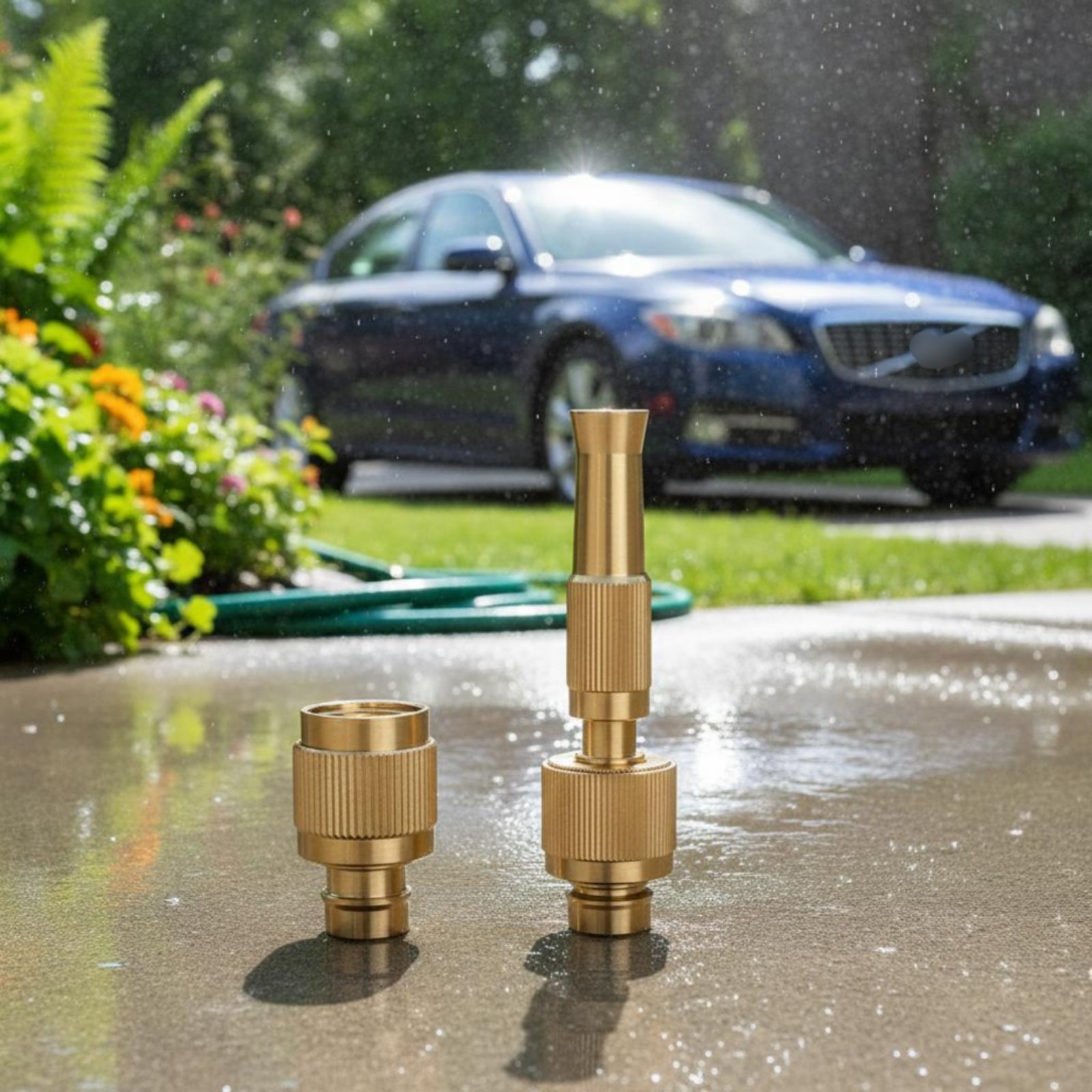 موصل مياه نحاسي عالمي، ملحق رش - مراجعة Gardening Tools Water وسعره