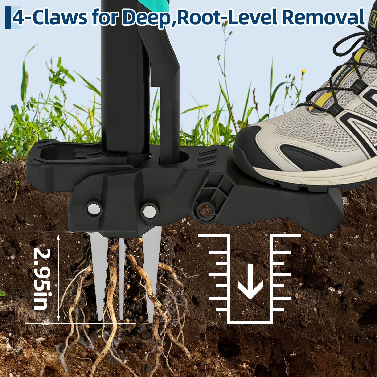 أداة إزالة الأعشاب ذات المقبض  - مراجعة Gardening Tools Gifts وسعره