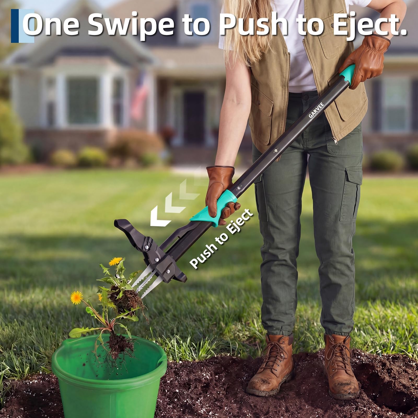 أداة إزالة الأعشاب ذات المقبض  - مراجعة Gardening Tools Gifts وسعره