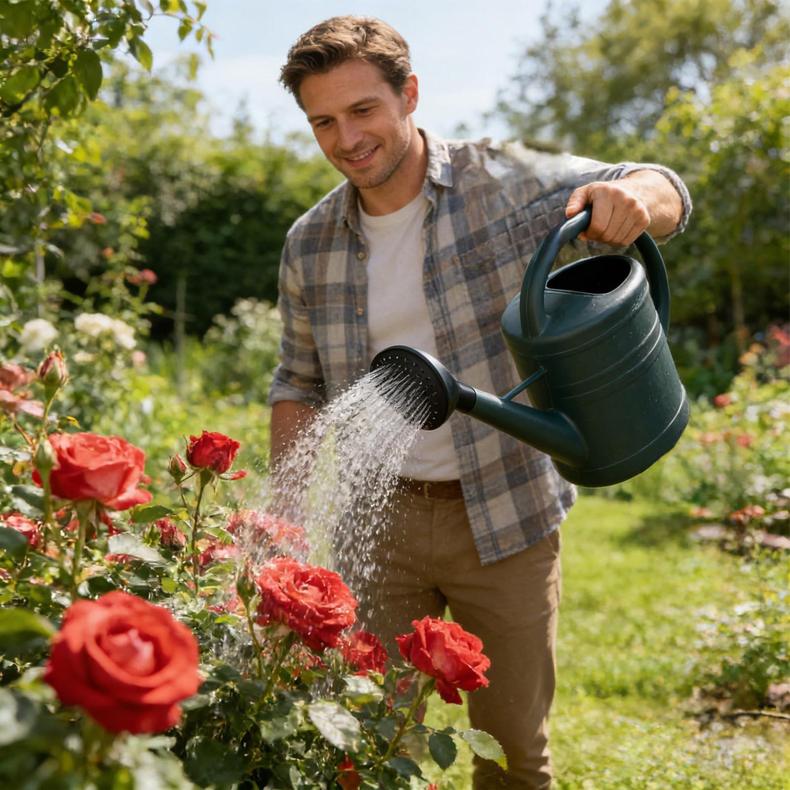 رأس رشاش ماء بلاستيكي أسود بقط - مراجعة Gardening Tools Water وسعره