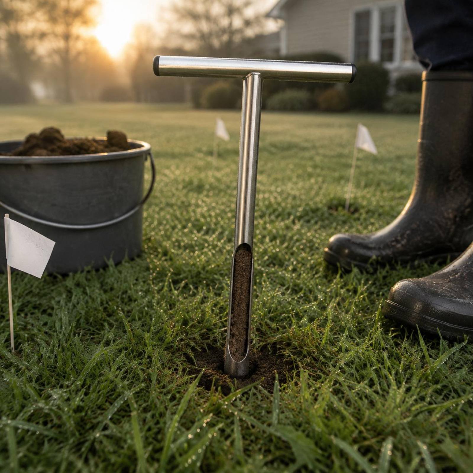أداة أخذ عينات التربة من الفول - مراجعة Gardening Tools And Uses وسعره