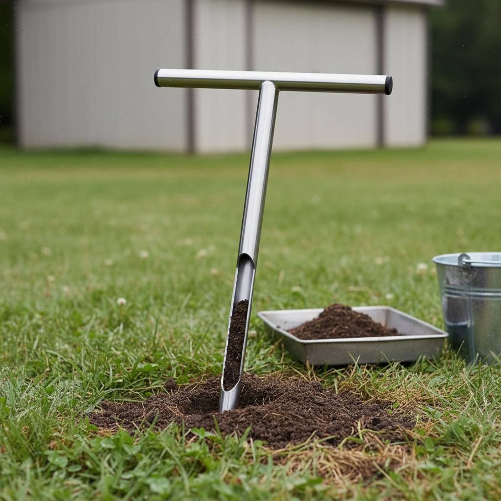 أداة أخذ عينات التربة من الفول - مراجعة Gardening Tools And Uses وسعره