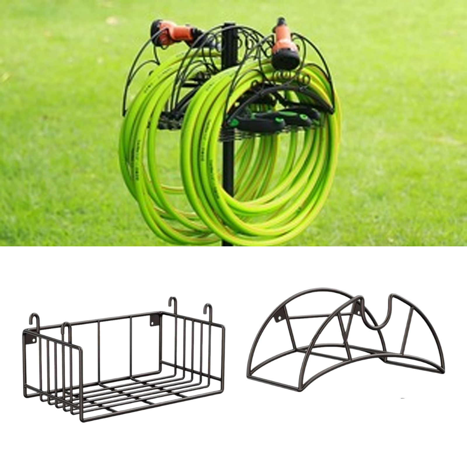 حامل خرطوم حديقة مثبت على الحا - مراجعة Gardening Tools Water وسعره