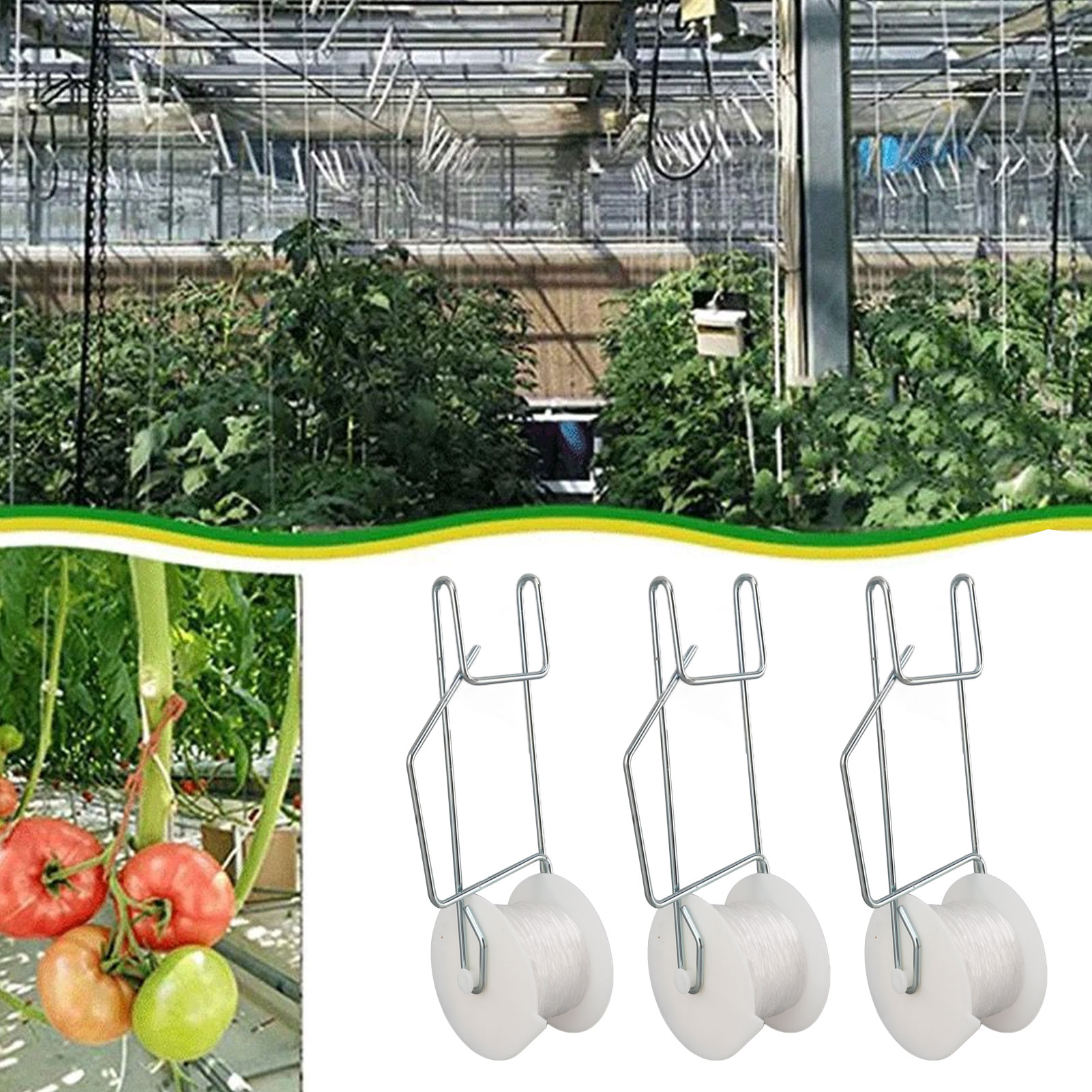 6-50 قطعة خطافات دعم الطماطم م - مراجعة Essential Gardening Tools وسعره